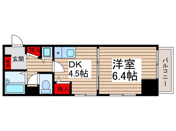 第２１新井ビルの物件間取画像